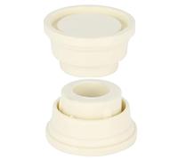 JJiaoLinin Pare-Chocs en Caoutchouc pour échelle de Piscine,2 pièces Joints Caoutchouc échelle Piscine Protecteur Pare-Chocs pour Piscine Bouchon Pare-Chocs d'échelle Blancs pour échelles de Piscine