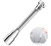 JJiaoLinin Rallonge de Robinet de Cuisine Ajustable M22 20cm avec 2 Modes de Pulvérisation, Extension de Robinet Rotative à 360°, pour Cuisine et Salle de Bain