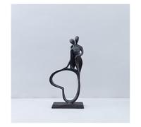 JJJing5 Décoration Statue de Figurine Couple d'amour en Fonte Abstraite créative Nordique Accessoires de Chevet