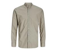 JACK & JONES Jjjoe T-Shirt Ls Plain Mao Chemise décontractée, Pure Cachemire, S Homme