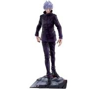JJK Figurine Anime Gojo Satoru Figurine Statue, 26 cm PVC Geto Suguru Figurine Modèle de Combat Styles avec Base Décoration Objets de collection Cadeau