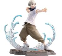 JJK Figurine Anime Inumaki Toge Figurine Statue, 16 cm PVC Gojo Satoru Figurine d'action Modèle Combat Styles avec base Décoration Objets de collection Cadeau