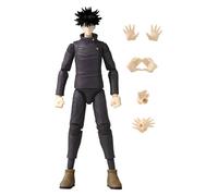 JJK Fushigura Megumi Figurine 17 cm Super Action Statue debout Articulations mobiles Personnage Modèle avec accessoires Ornement de bureau à collectionner