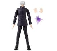 JJK Gojo Satoru Figurine 17 cm Super Action Statue pose debout Articulations mobiles Personnage Modèle avec accessoires Ornement de bureau à collectionner