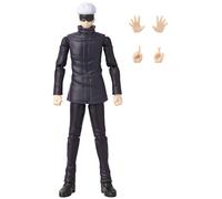 JJK Gojo Satoru Figurine 17 cm Super Action Statue pose debout Articulations mobiles Personnage Modèle avec accessoires Ornement de bureau à collectionner