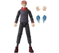 JJK Itadori Yuji Figurine 17 cm Super Action Statue Position debout Articulations mobiles Personnage Modèle avec accessoires Ornement de bureau à collectionner