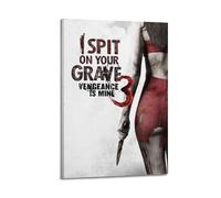 JJKKLB Poster de film I Spit On Your Grave - Impression sur toile - Décoration murale moderne pour chambre à coucher - 20 x 30 cm