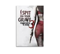 JJKKLB Poster de film I Spit On Your Grave - Impression sur toile - Décoration murale moderne pour chambre à coucher - 50 x 75 cm