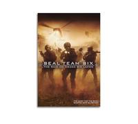 JJKKLB Poster de film Seal Team Six - Le raid sur Oussama Ben Laden - Impression sur toile - Décoration murale moderne pour chambre à coucher - 40 x 60 cm