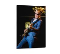 JJKKLB Poster de guitariste Joe Bonamassa 12 - Impression sur toile - Décoration murale moderne pour chambre à coucher - 40 x 60 cm