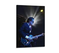JJKKLB Poster de guitariste Joe Bonamassa - Impression sur toile - Décoration murale moderne pour chambre à coucher - 50 x 75 cm