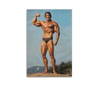 JJKKLB Poster décoratif sur toile de l'acteur Arnold Schwarzenegger - Décoration murale moderne pour chambre à coucher - 20 x 30 cm