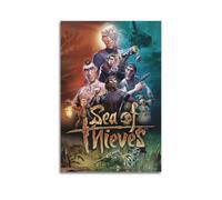 JJKKLB Poster décoratif sur toile Sea of Thieves - Impression d'art moderne pour chambre à coucher - 30 x 45 cm