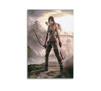 JJKKLB Poster Game Tomb Raider - Impression sur toile - Décoration murale moderne pour chambre à coucher - 20 x 30 cm