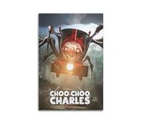 JJKKLB Poster sur toile représentant le jeu vidéo Choo-Choo Charles - Impression d'art moderne pour chambre à coucher - 20 x 30 cm