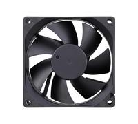 JJKKOZVQF 1 ventilateur de refroidissement à double boule CC 24 V 80 mm x 25 mm 8 cm 2 broches 80 x 80 x 25 mm 8025