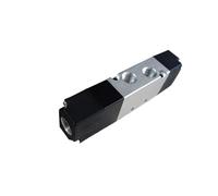 JJKKOZVQF Vanne pneumatique 4A330-10 3/8" 4A430C/E/P-15 Port 1/2 Pouce BSP 5/3 Voies fermée/échappement/Centre de Pression Double vanne de régulation d'air(4A430C-15)