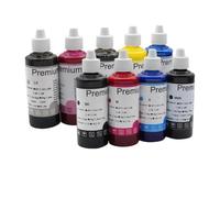 JJKSKV Encre pigmentée, Bouteille de 100ML, 9 Couleurs, Compatible avec imprimante SureColor P600 P800 P808 P608 Stylus Pro 3800 3880