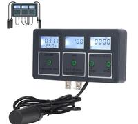 JJKSKV Moniteur Intelligent De Qualité De l'eau WiFi 8 en 1, Testeur Multi-paramètres PH EC TDS Salt SG Temp ORP CF, Enregistreur De Données De Contrôle APP for Aquariums, Culture Hydroponique