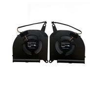 JJKSKV Ventilateur De Refroidissement CPU Et GPU for Ordinateur Portable, Compatible for Gigabyte, Aorus 15G 15P 17P 17G RX5G RP77 RP77XA RP75XA DC12V 7mm, Remplacement De Refroidisseur(1set)