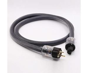 JJmooer Cuivre Pur avec câble d'alimentation HiFi blindé Cordon d'alimentation Audio Professionnel Câble d'alimentation Secteur