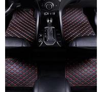 JJNIENUS 4 Pièces Voiture Tapis De Sol Cuir pour Mercedes Benz AMG CLA C117 X117 C118 X118 CLA 180 200 220, Voiture Avant Arrièr Moquette Antidérapant Tapis de Protection Interieur Accessoires