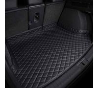 JJNIENUS Voiture Cuir Tapis De Coffre pour Mercedes Benz GLE Coupe 2020-2024, sur Mesure Auto Coffre Moquettes Cargaison Plateau Coussinets AntidéRapant Protection Accessoires,A/Black