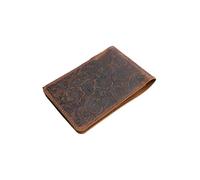 JJNUSA Porte-carte de score de golf en cuir compatible avec carnet de notes de golf Rite in the Rain de 8,9 x 15,2 cm, compatible avec P I N H I G H 8,9 x 15,2 cm (marron fleur)