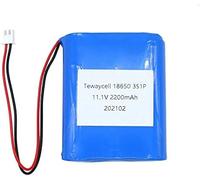 JJoias Batterie Lithium-ION Rechargeable 11.1v 2200mah 3s1p 18650