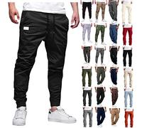 JJPAR Pantalon de Travail Homme Noir Grande Taille Cargo Pantalon Militaire Sport Jogging Pantalons Moto Tactique Multi Poches Mode Slim Décontractée Randonnée Chasse Dockers Pants D'été 4XL