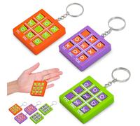 JJQHYC 8 Pièces Porte-clés Tic Tac Toe Petit Cadeau Anniversaire Enfant Porte Clé Pinata Porte Clés Goodies Cadeau Invite Anniversaire Enfants Surprise