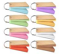 JJQHYC Carte Mémo Mobile, Flash Cards avec anneau de reliure, 8 pièces 400 feuilles 2.1 "x 3.5"