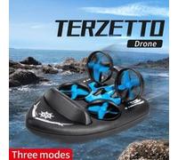 JJR / C H36F terzetto 3 en 1 vol Air Boat terrestre Driving Mode RC Drone amovible G