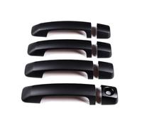 JJRFVBGT Compatible avec Toyota pour Tundra pour Sequoia 2008 - 2021 Couvercle De Poignée De Porte Latérale Extérieure De Voiture, Accessoires De Garniture, Noir Mat Couvercle Poignée Porte Voiture