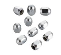 JJRFVBGT Écrous de Voiture Roue 10 Pièces Boulons De Roue De Voiture Écrous Goujons 23mm M10x1 25 Écrous De Roue Véhicule Pneu Vis Écrou Clé 17mm
