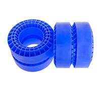JJRFVBGT RC Crawler Pneus Compatible avec Crawler 4 Pièces en Caoutchouc De Silicone Insert en Mousse Fit - 1,9" 2,2" Pneus De Roue 118-122 Mm Mousse Fit pour 1/10 RC