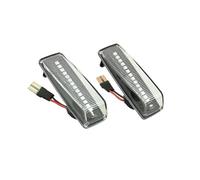 JJRFVBGT SéQuentiel LatéRaux Voiture Compatible avec Benz pour C-Class W201 1982-1993 A1248200421 Répétiteur Latéral pour Dynamique Feu Clignotant Feu Clignotant Séquentiel(Clear)