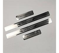 JJRY 4 Pièces Voiture seuil Porte Protecteur pour Mazda MX30 MX-30 Anti-DéRapant Autocollant RéSistant Aux Rayures Décoratifs Accessoires