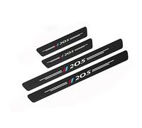 JJRY 4 Pièces Voiture seuil Porte Protecteur pour Peugeot 205 Anti-DéRapant Autocollant RéSistant Aux Rayures Décoratifs Accessoires