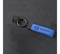 JJRY Auto Porte Clef pour Volvo Catena chiave dell'auto Porte-clés Porte-clés en avec Logo Voiture Accessoires,Blue Style