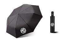 JJRY Voiture Parapluie Pliant pour MG 3 5 6 One ZS EZS GS Imperméable Compact Parapluie Automatique Ouverture Pliable Accessoires