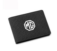 JJRY Voiture Sac permis Conduire Carte Pocket pour Morris Garages MG 3 5 6 7 HS ZS GS Hector TF GT ZR RX5 RX8 350 550 Gundam Portefeuille Titulaire de la Carte Sac permis Conduire,Black Style