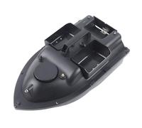 JJsdwin Bateau à appâts de pêche, bateau à appât, télécommande avec LED et GPS, distance de positionnement 500 m, bateau d'appât pour rivières, lacs et eaux peu profondes