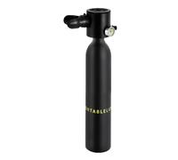 JJsdwin Bouteille de plongée d'oxygène de 0,5 l, Mini Cylindre de plongée pour plongée Profonde, Source d'air de Secours et Bouteille de Rechange, capacité de gaz : 100 l