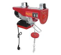 JJsdwin Poulie moteur en cuivre avec télécommande sans fil, palan pour dispositifs de levage, distance de la télécommande 80 m, capacité de charge de 125 kg à 250 kg