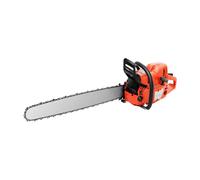 JJsdwin Tronçonneuse à essence 71 CC professionnelle avec sac à outils, tronçonneuse portable pour jardin et bois de chauffage, capacité du réservoir de carburant 550 ml