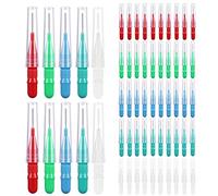 jjshund 20 Pcs Brossettes Interdentaire, Brossette Dentaire interdental brush, Outil de Nettoyage de Dents pour Inter Dentaire Hygiène Interdentaire (5 Couleur)