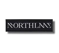 JJTEXTIX Écusson brodé thermocollant Northlane - 1 pièce - Rectangulaire - Patch brodé - patch - Musique