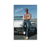 JJUPUV Arnold Schwarzenegger Poster de célébrités sur toile Décoration murale Photo Décoration moderne 40 x 60 cm