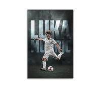 JJUPUV Poster Luka Modric - Décoration d'intérieur - Décoration murale à suspendre - Pour chambre à coucher - 20 x 30 cm